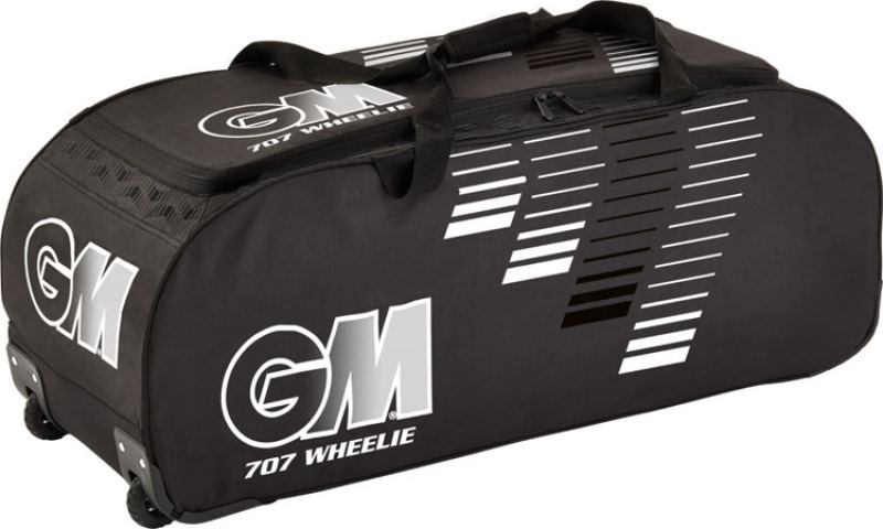 Gunn and Moore 707 (Black/White) Wheelie Bag