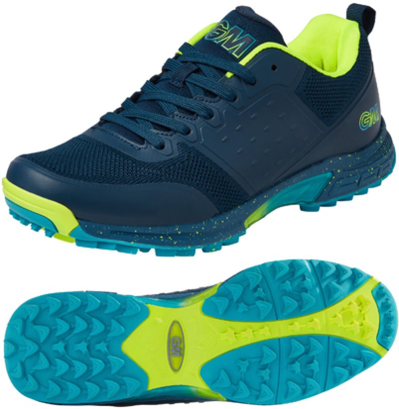 GM Aion All Rounder Navy Junior Cricket Shoes