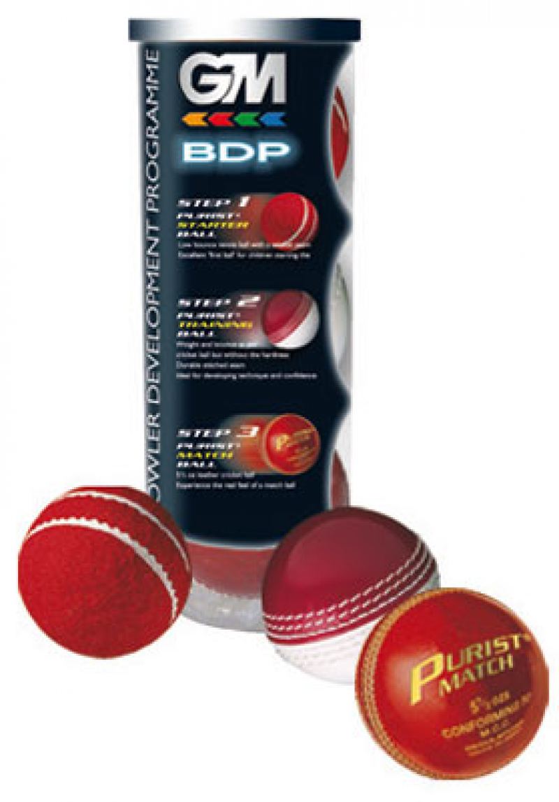 Gunn and Moore 3 Ball Pack (Bowling Development Programme)