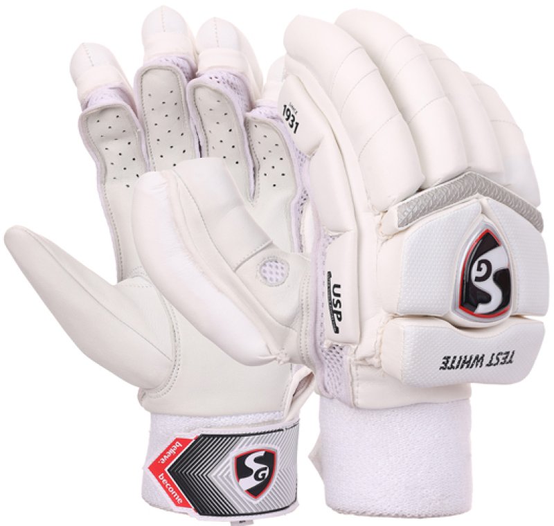 SG Test White Batting Gloves