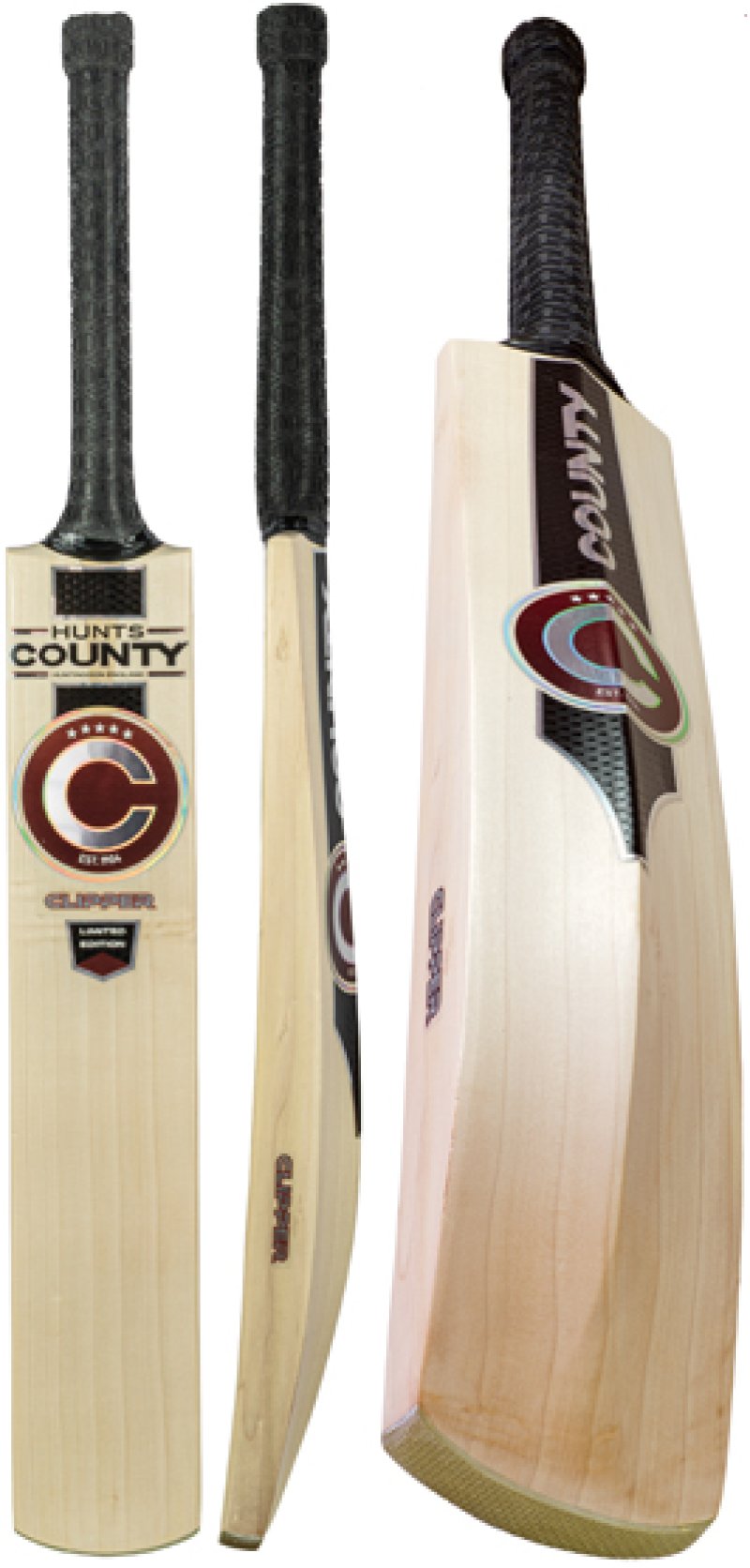 Hunts County Clipper Clash Cricket Bat