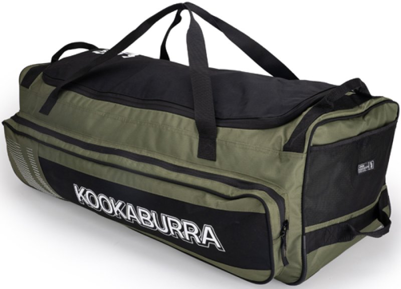 Kookaburra 4500 Wheelie Bag (Khaki/Black)