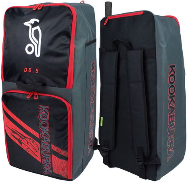 Kookaburra D6.5 Duffle Bag (Black/Red)