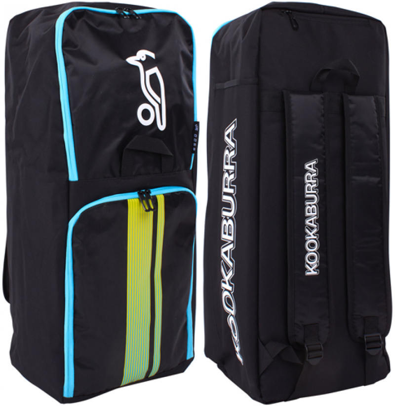 Kookaburra D6500 Duffle Bag (Black/Aqua)